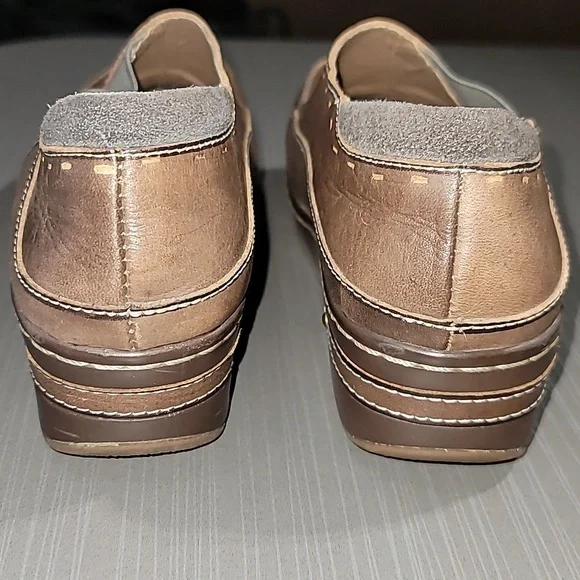 SPRING STEP L'ARTISTE Burbank Floral Leather Clog‎ Women's 38 (7.5) - Picture 4 of 10